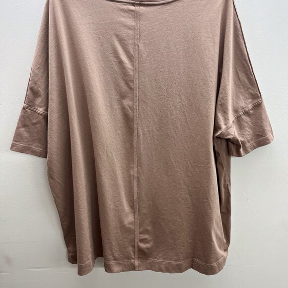 Lululemon All Yours Boyfriend Box Tee | Soft Sand | Size M - Picture 4 of 7